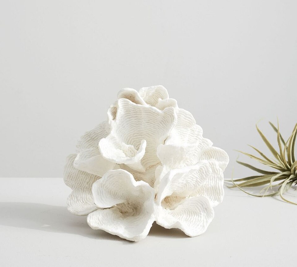 Faux White Wave Coral Pottery Barn Australia